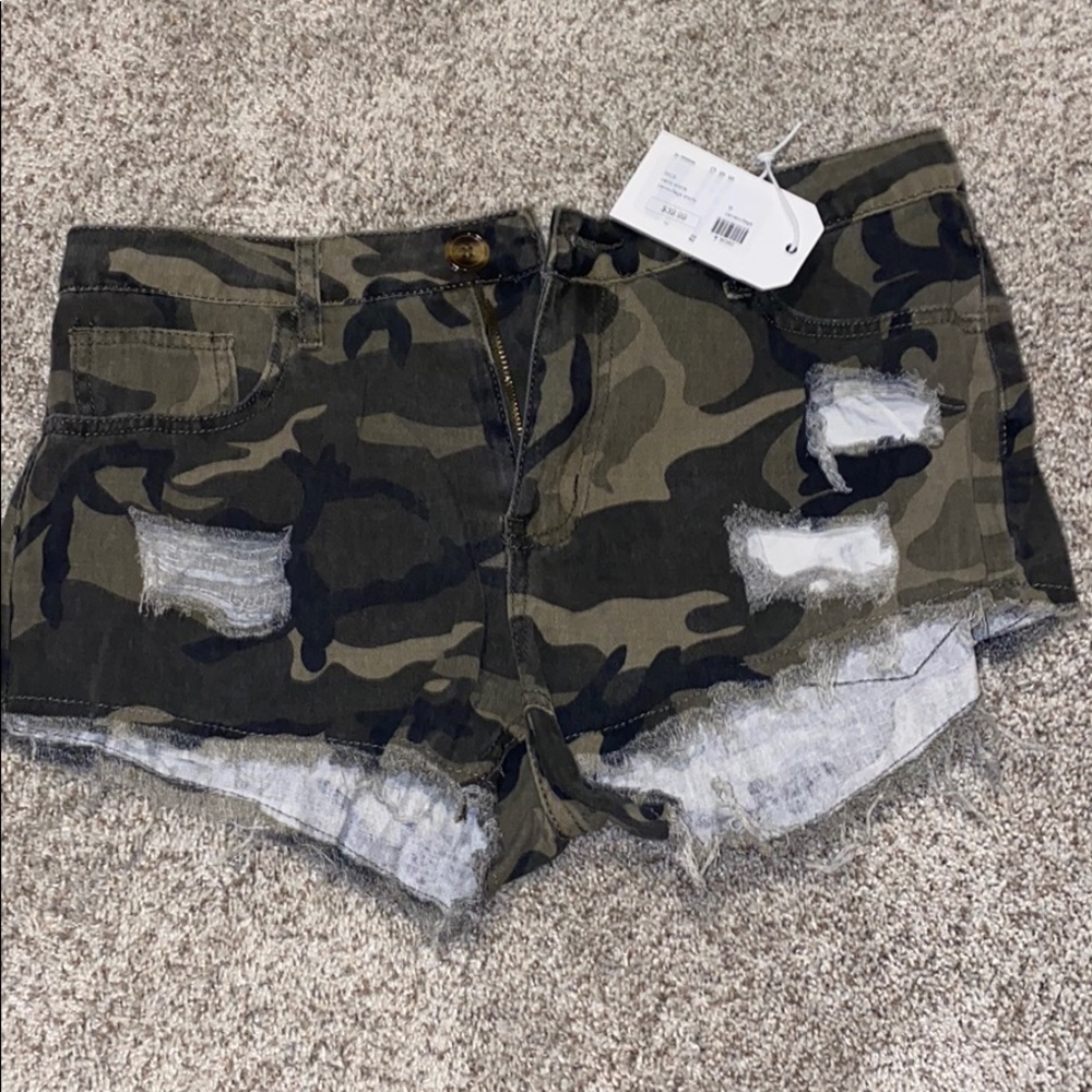Camo shorts